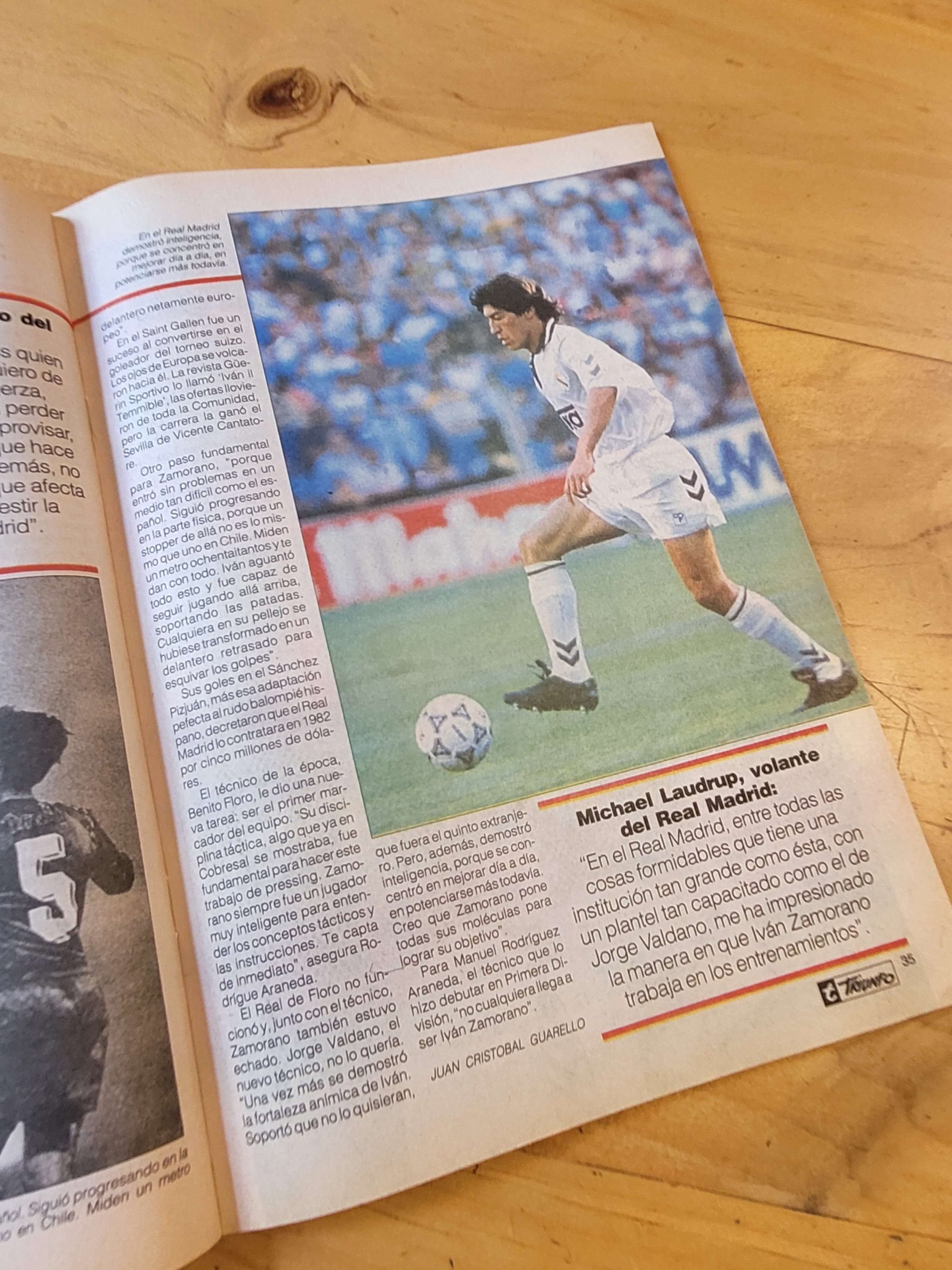 Pack TRIUNFO Ivan Zamorano goleador y campeón en el Real Madrid (x2) - Imagen 9