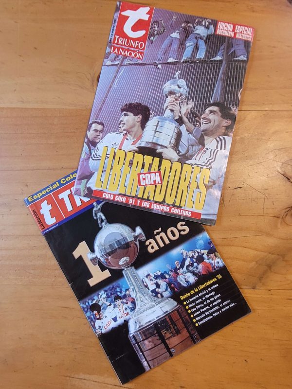 Pack TRIUNFO Especiales homenaje a la libertadores 1991 (x2)