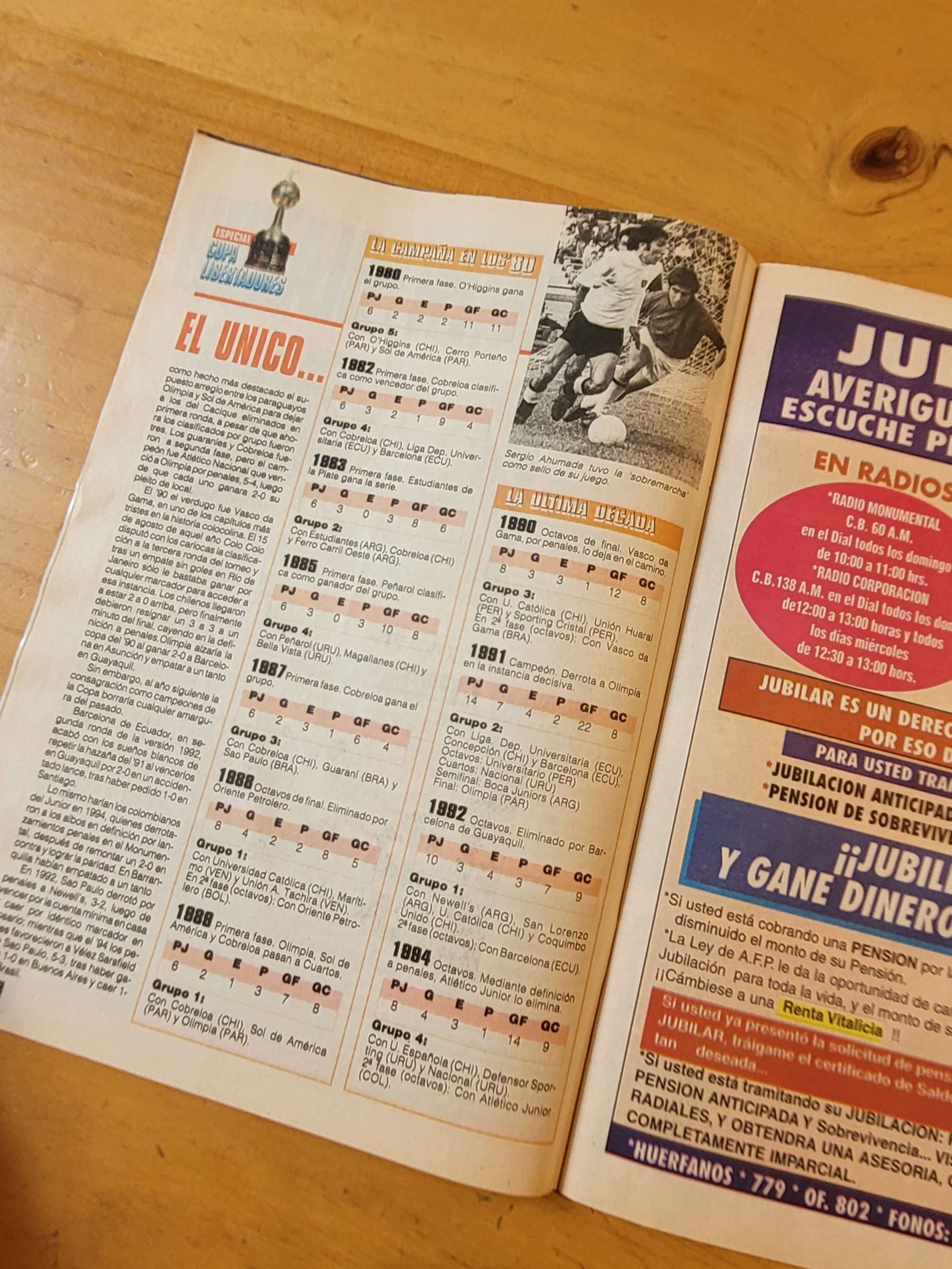 Pack TRIUNFO Especiales homenaje a la libertadores 1991 (x2) - Imagen 6