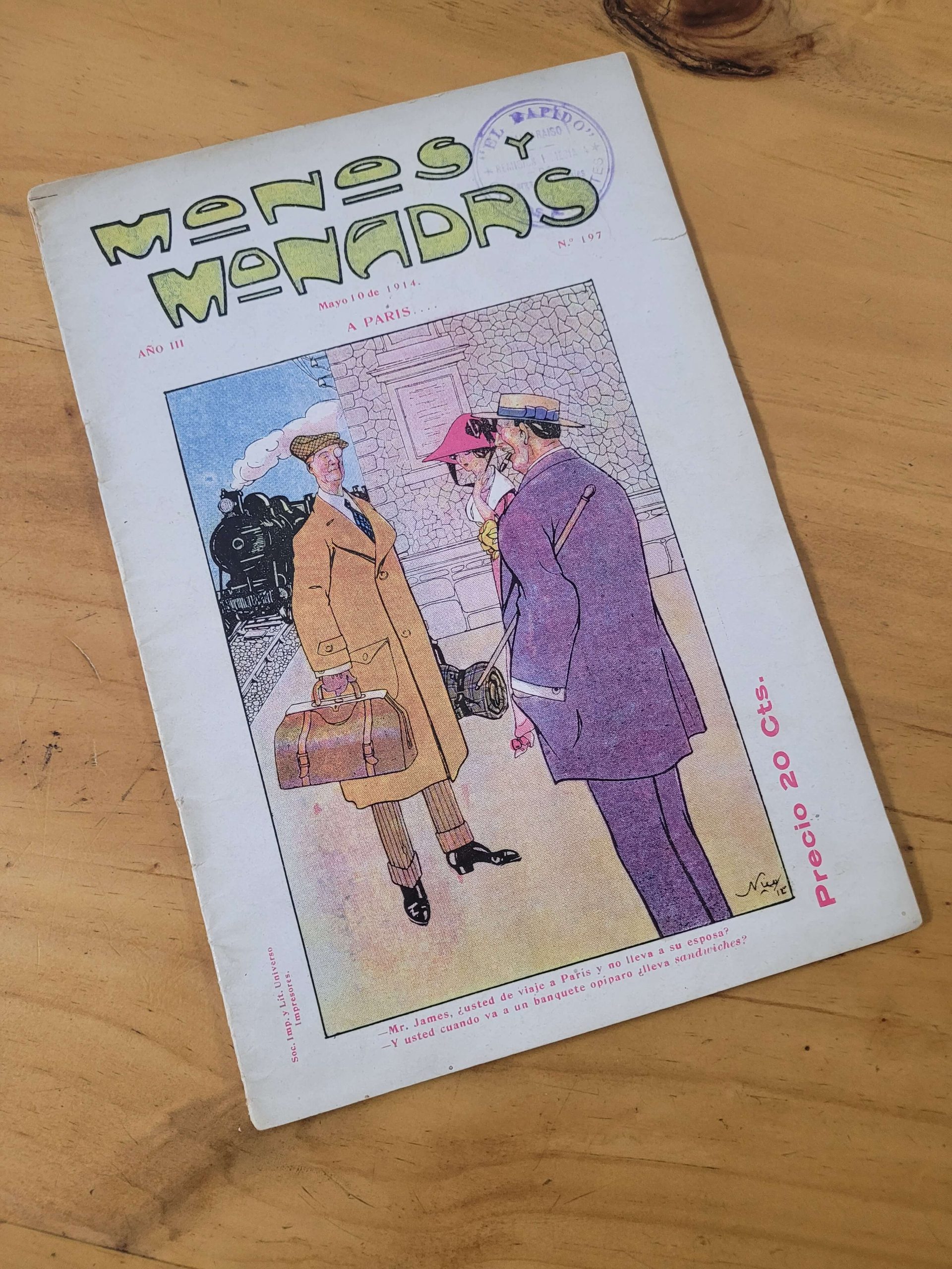 Revista MONOS Y MONADAS (1914)