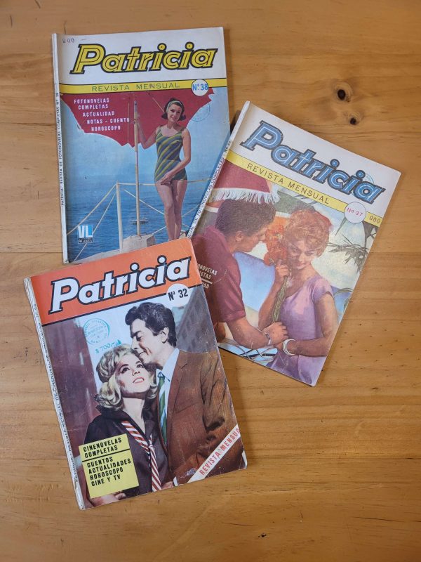 Pack revista PATRICIA años 60s (x3)