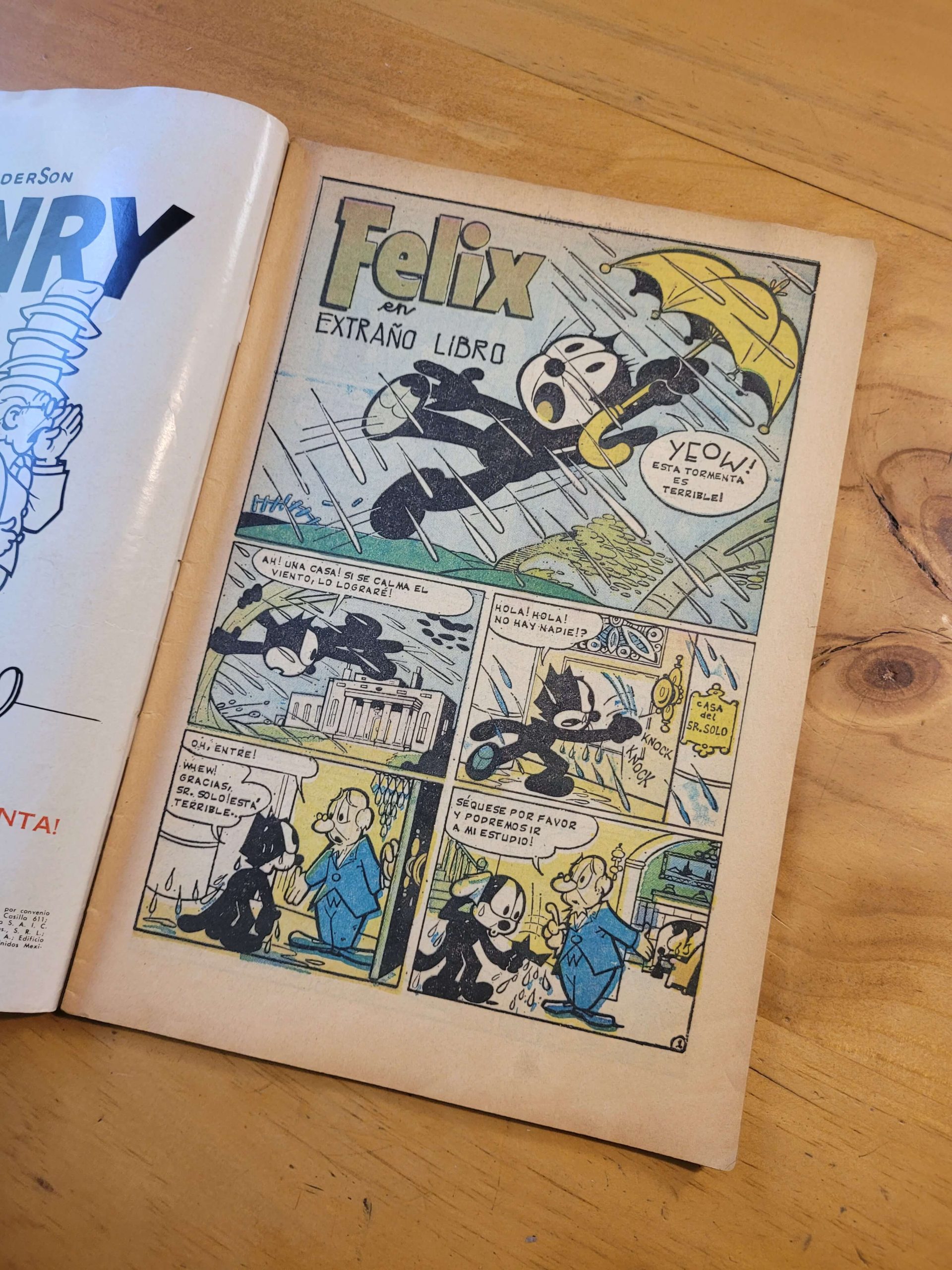 Pack EL GATO FELIX -1966- (x4)