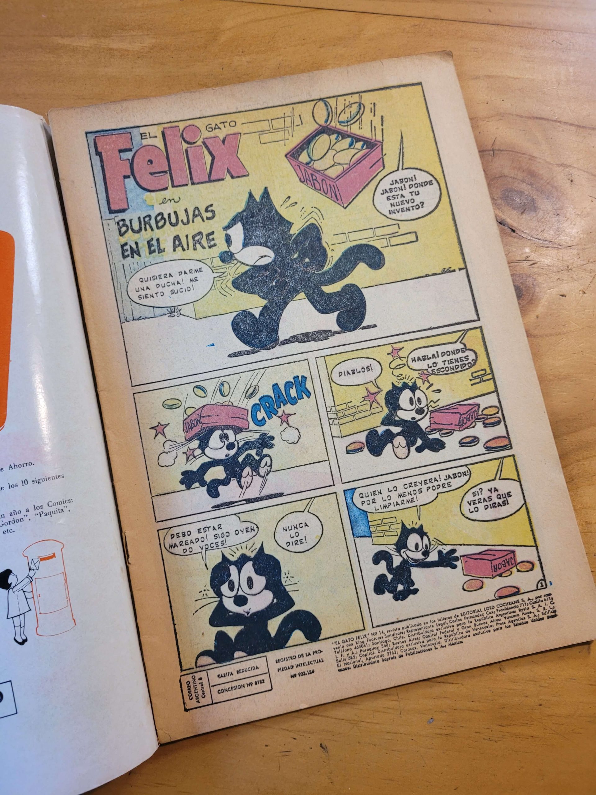 Pack EL GATO FELIX -1966- (x4) - Imagen 7