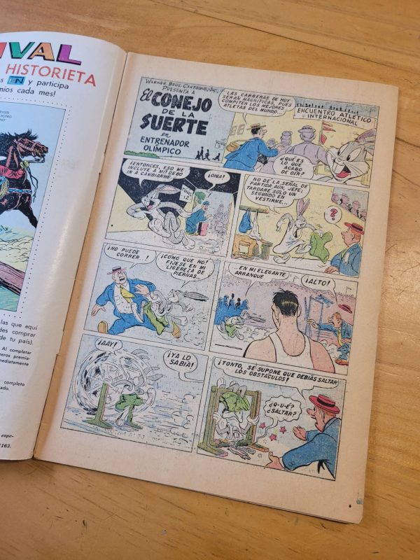 Pack EL CONEJO DE LA SUERTE años 60s (x4)