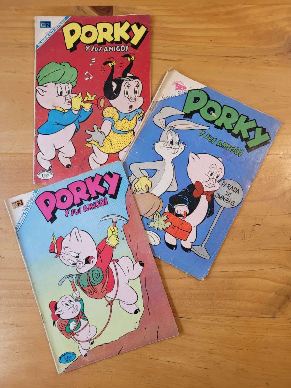 Pack PORKY años 60s (x3)