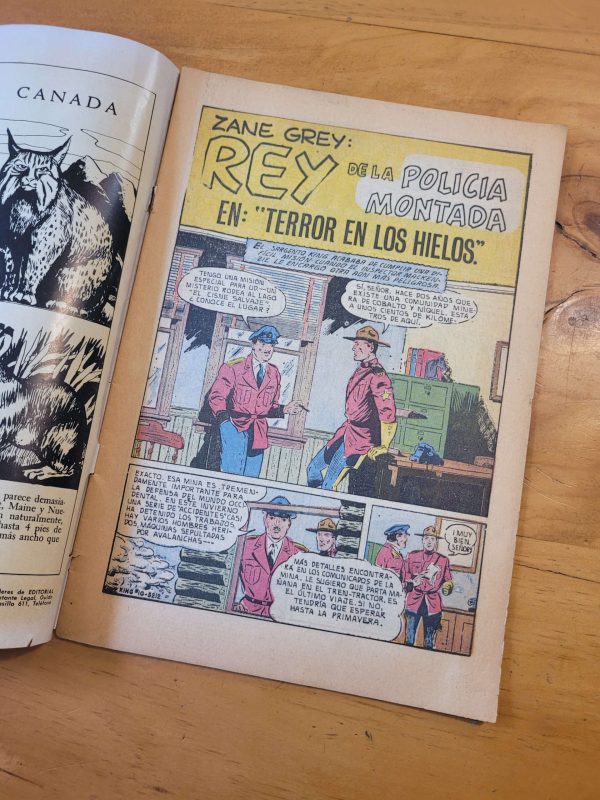 Pack EL REY DE LA POLICIA MONTADA, años 60s (x3)