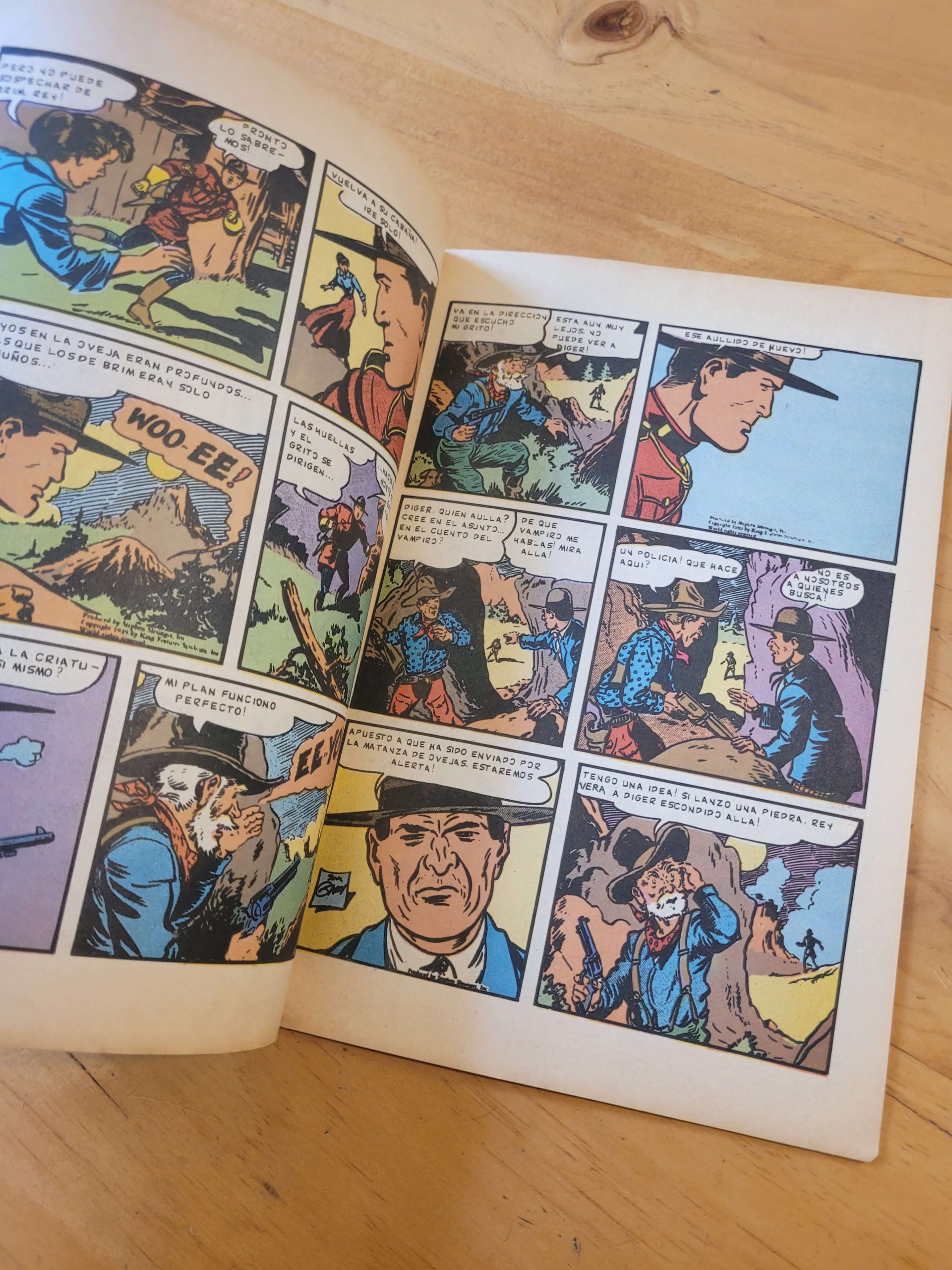 Pack EL REY DE LA POLICIA MONTADA, años 60s (x3) - Imagen 18