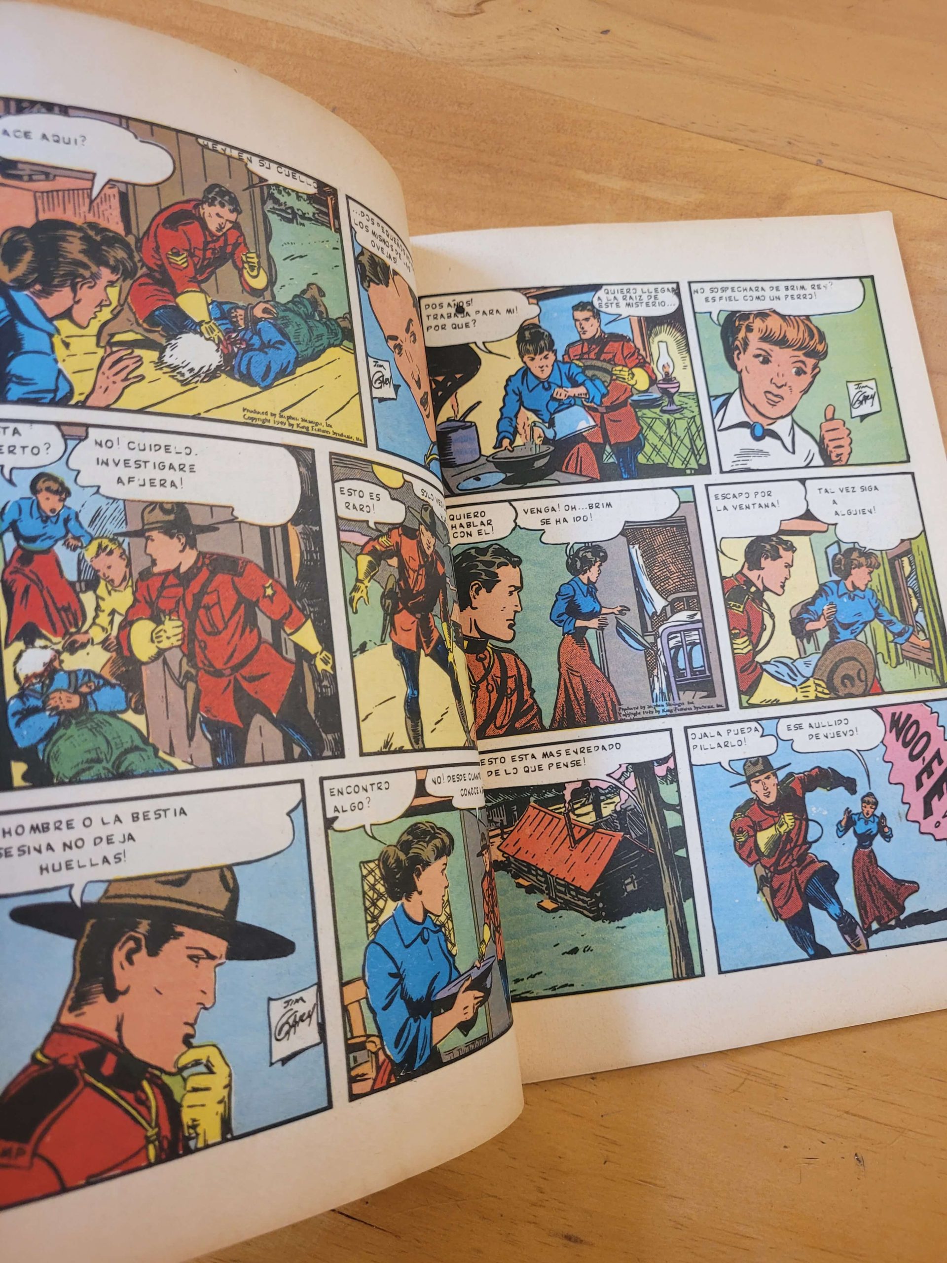 Pack EL REY DE LA POLICIA MONTADA, años 60s (x3) - Imagen 17