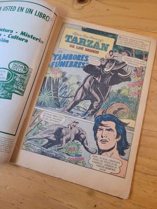 Pack revista TARZAN, años 70s (x4)