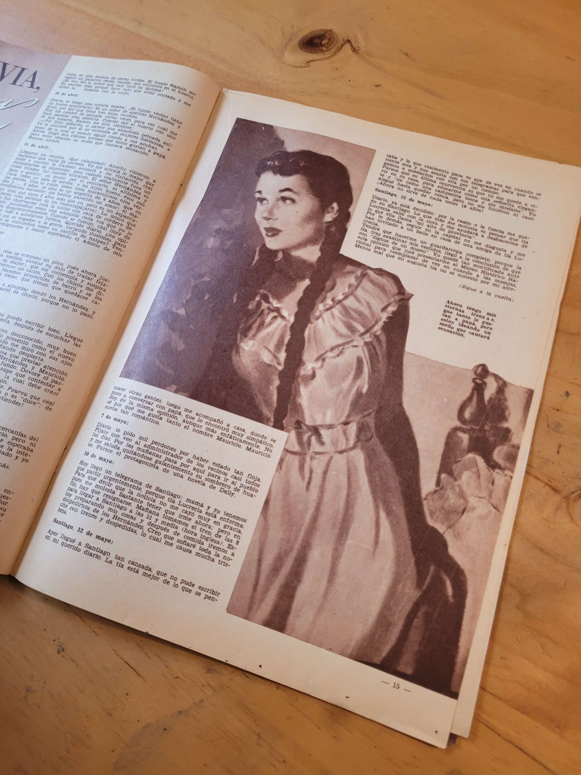 Pack revista CONFIDENCIAS años 50s (x10) - Imagen 5