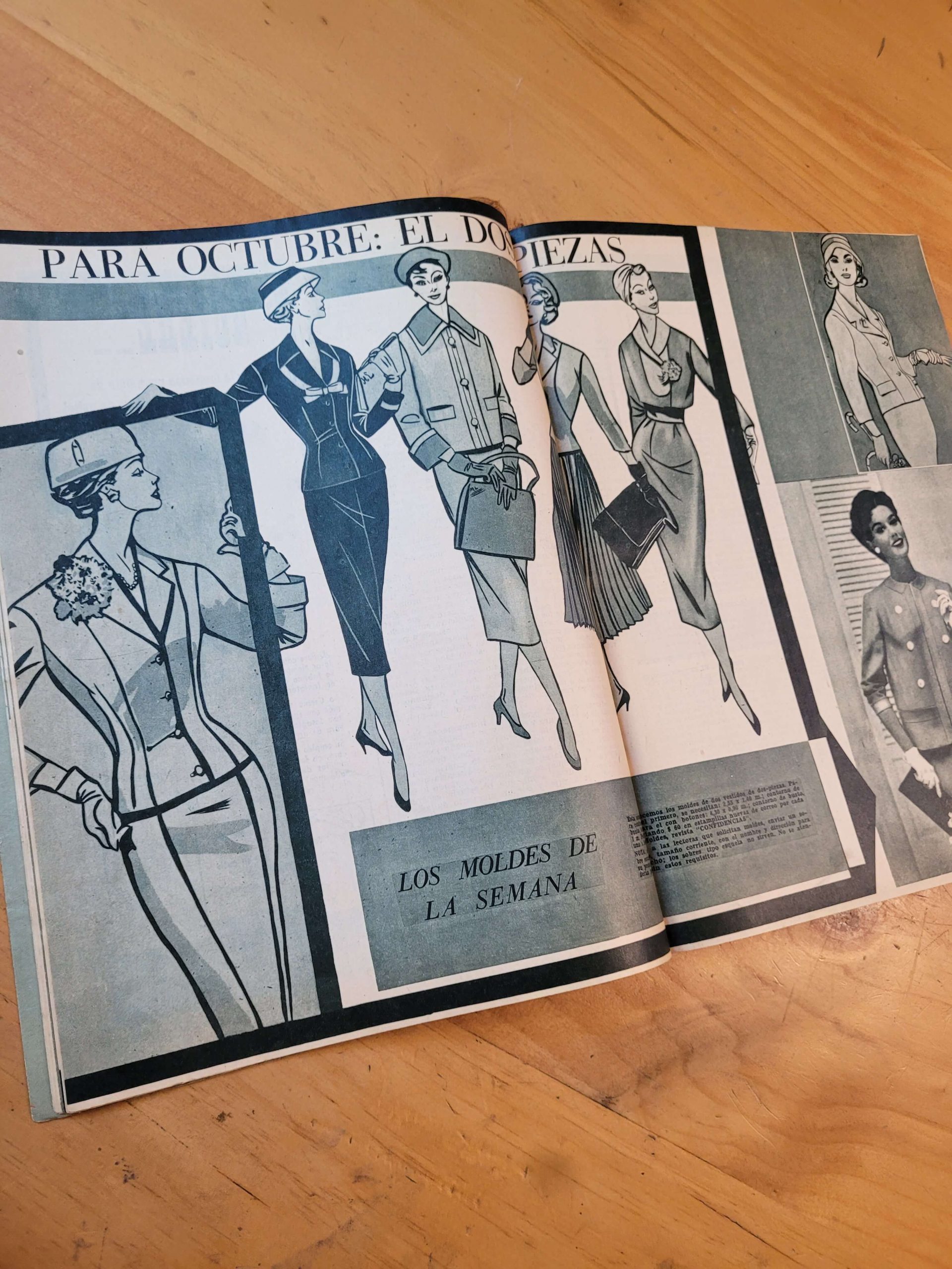 Pack revista CONFIDENCIAS años 50s (x10) - Imagen 6