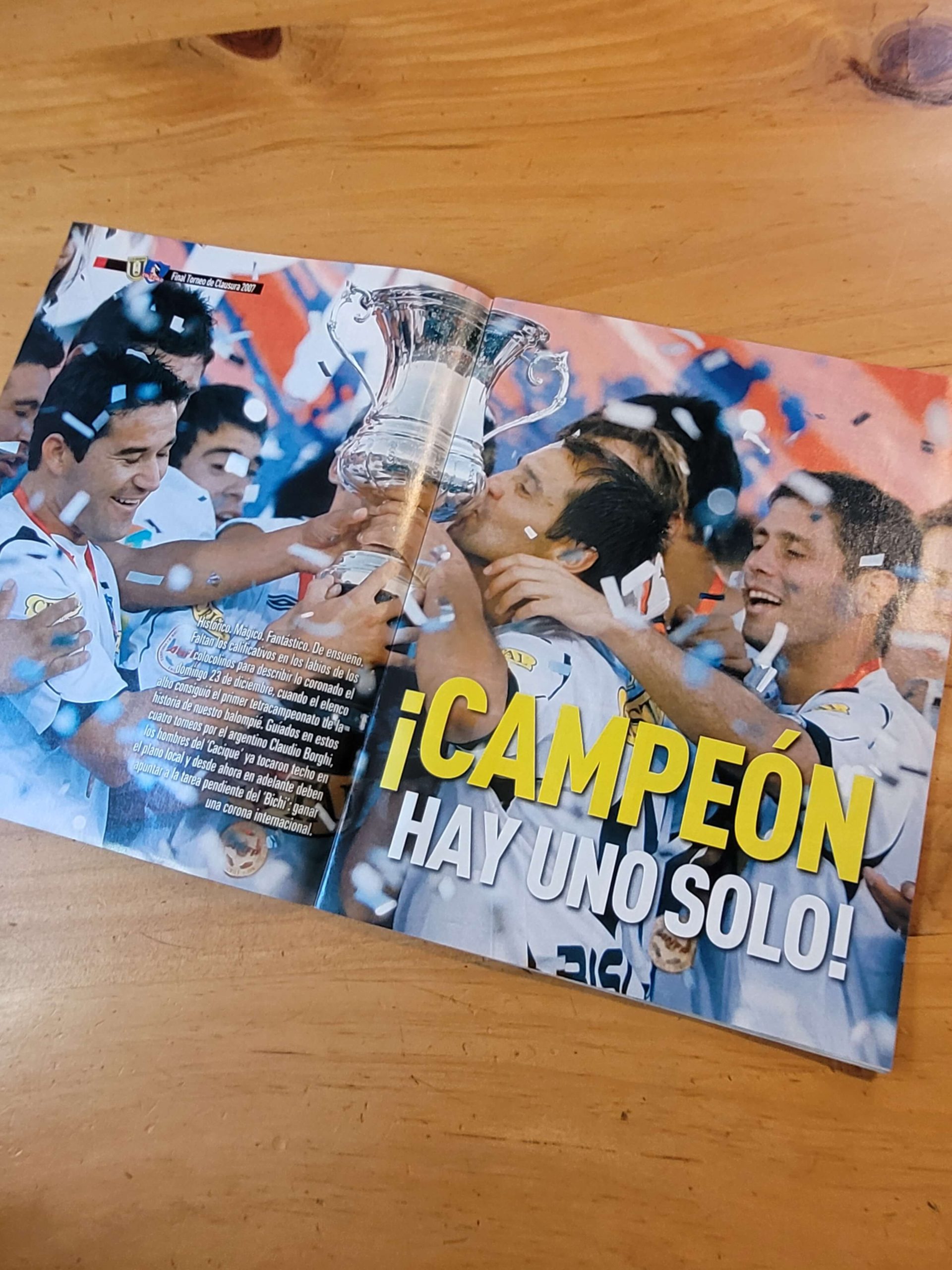 Revista TRIUNFO -Colo Colo tetracampeón 2007-