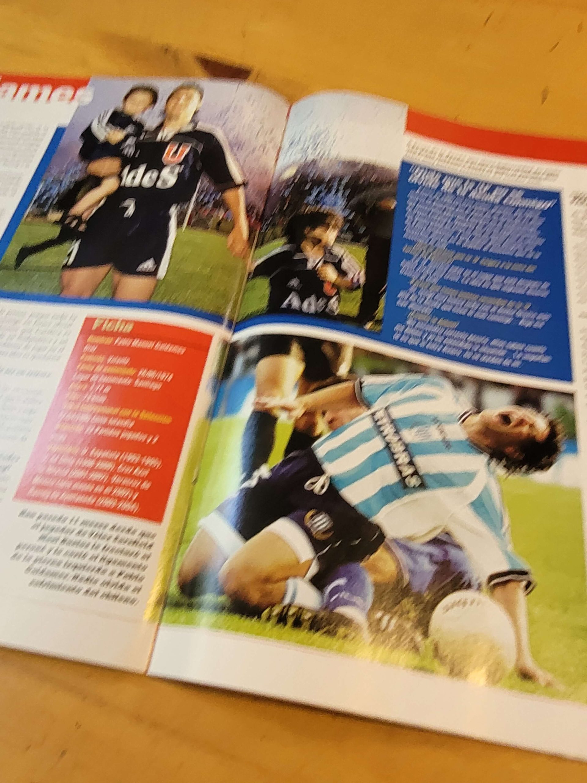 Revista TIRUNFO -U de Chile campeón apertura 2004- - Imagen 12