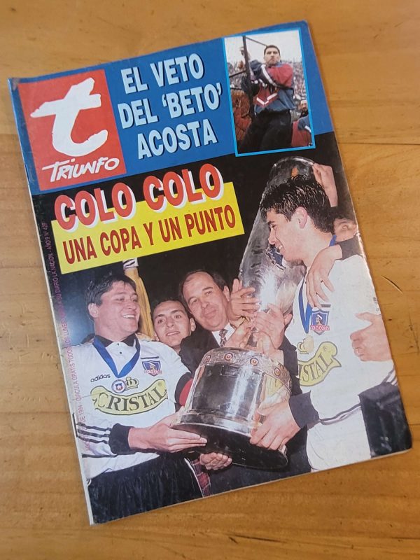 Revista TRIUNFO -Colo Colo campeón Copa Chile 1994-