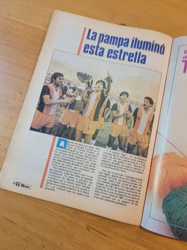 Revista TRIUNFO -Cobresal campeón 1987-