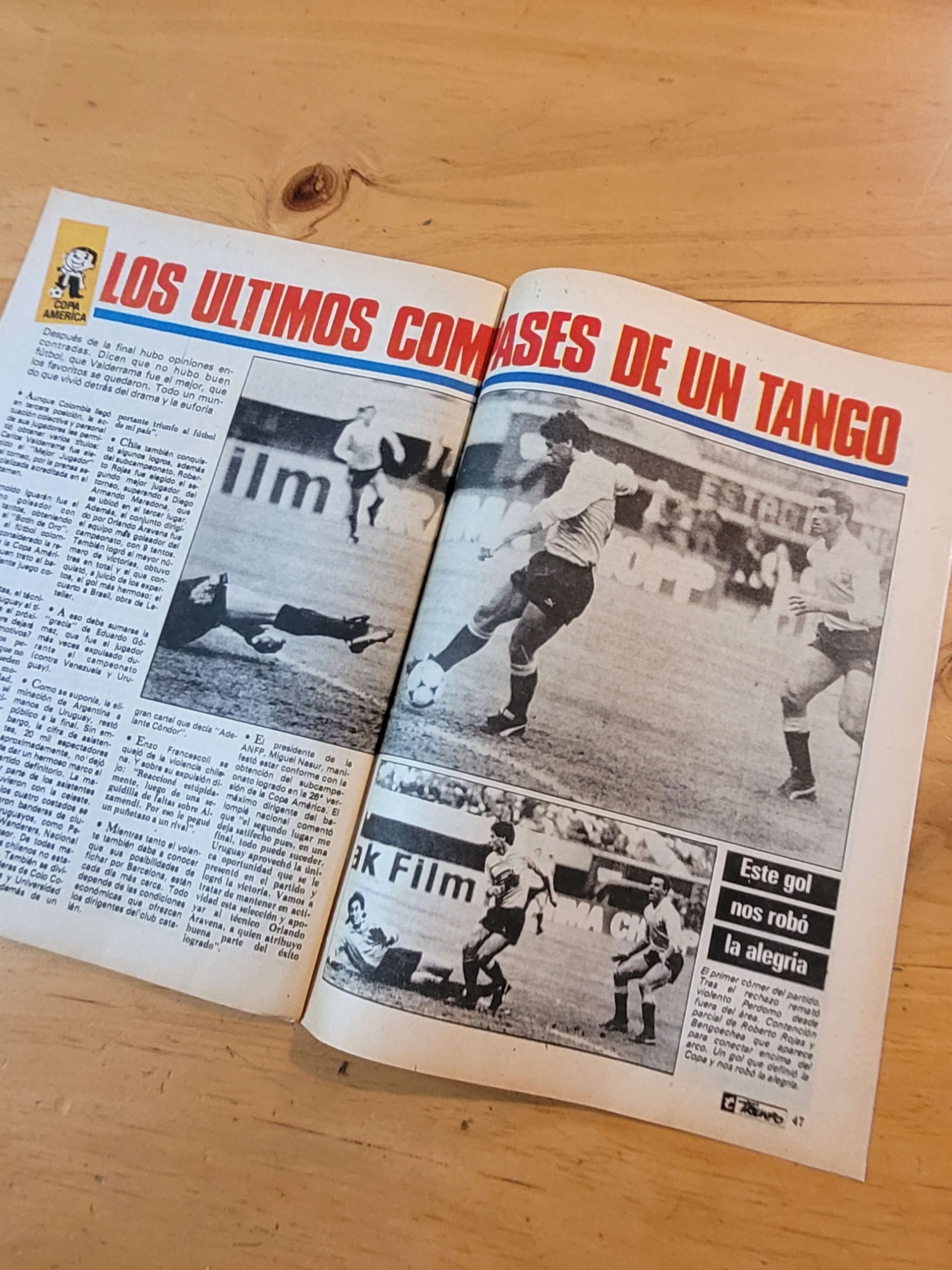 Revista TIRUNFO -Especial: Chile subcampeón Copa América 1987- - Imagen 13
