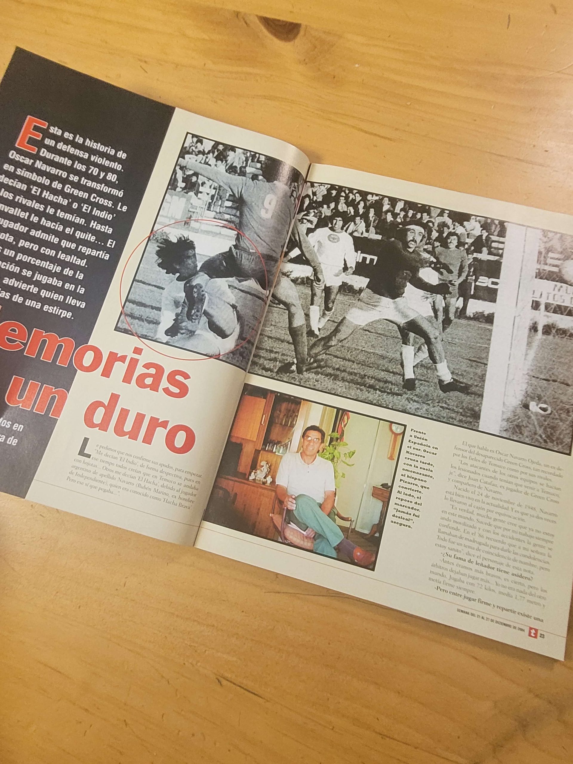 Revista TRIUNFO -Cobreloa campeón Clausura 2004 + poster- - Imagen 10