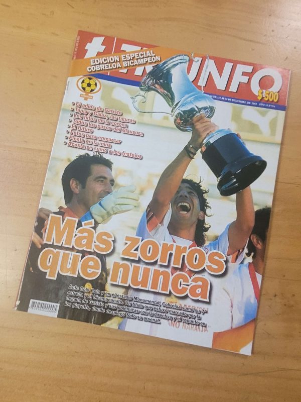 Revista TRIUNFO -Especial: bicampeonato de Cobreloa 2003-