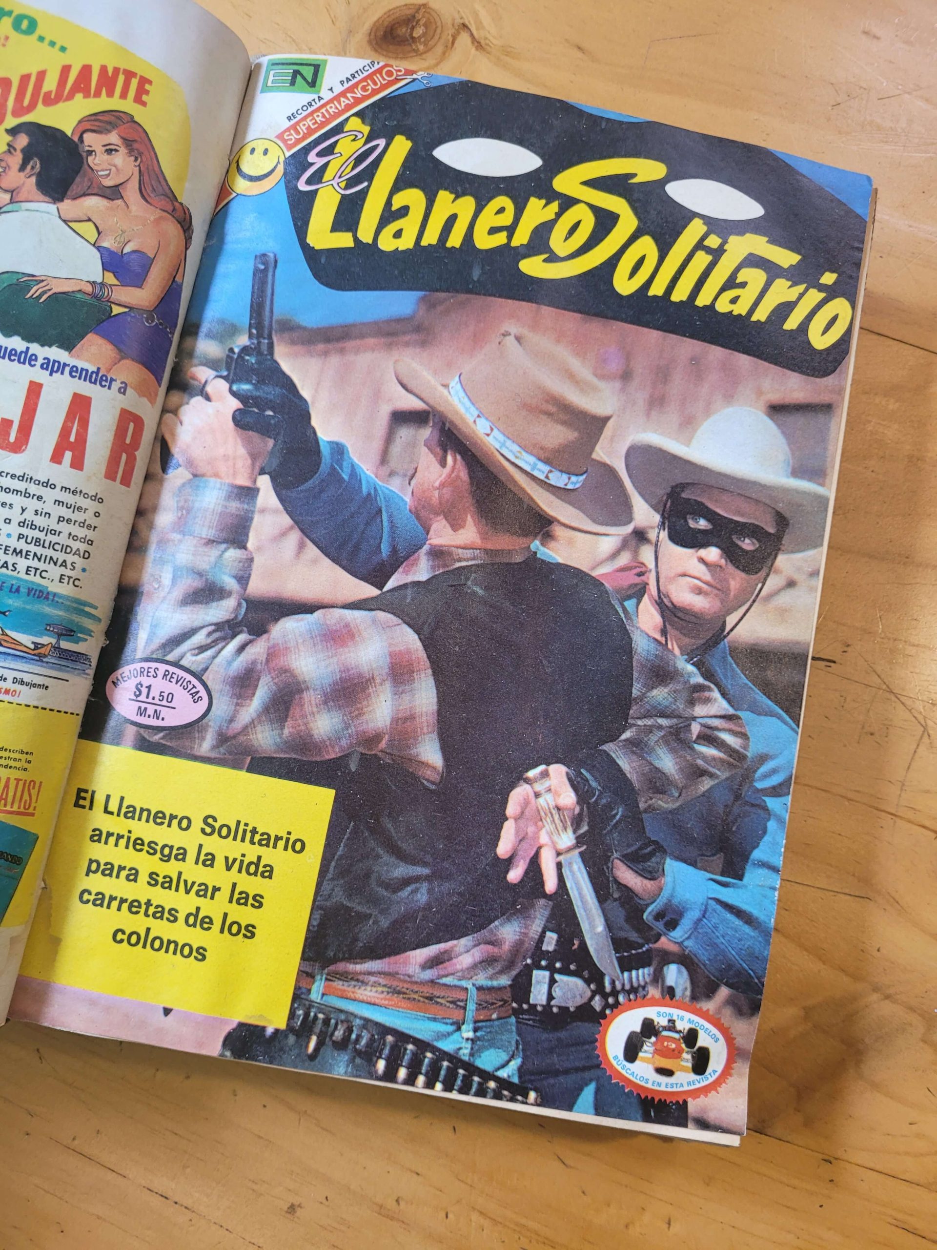 Empaste comics del lejano oeste: LLANERO SOLITARIO, RED RYDER, POLICIA MONTADA, ROY ROGERS y GENE AUTRY (x14)