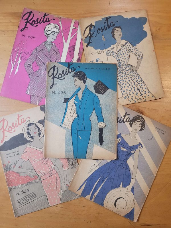 Pack ROSITA n°2, años 50s (x5)