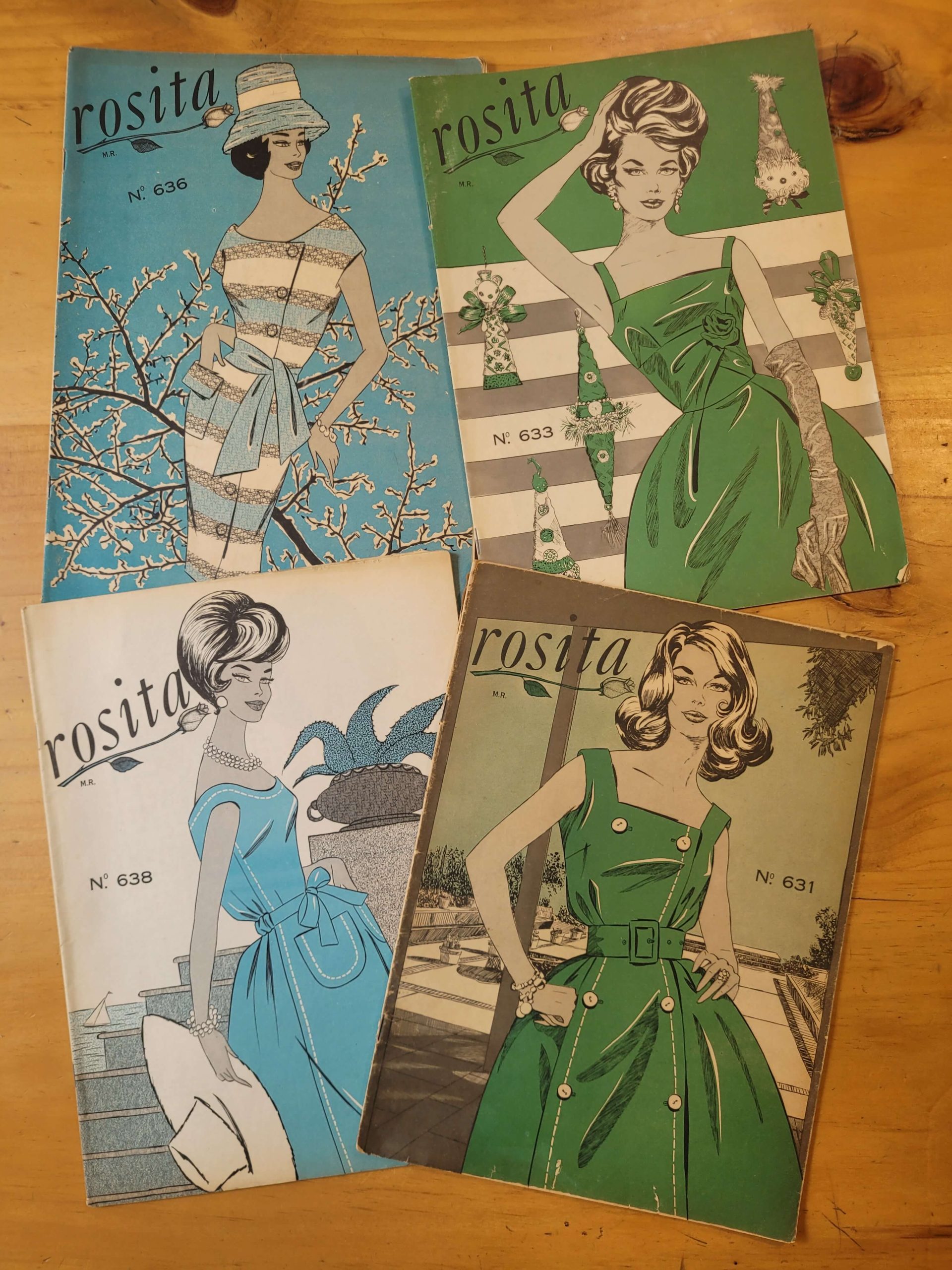 Pack n°1 ROSITA 60s (x4)