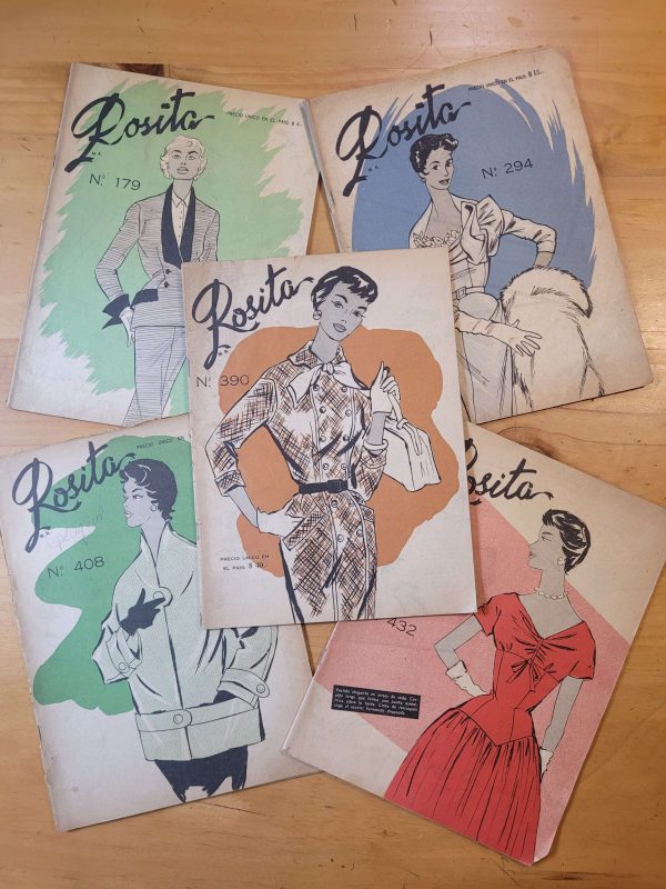 Pack ROSITA n°1, años 50s (x5)