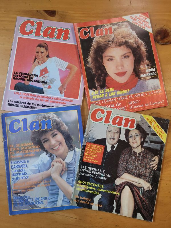 Pack CLAN años 80s (x4)