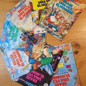 Pack ERASE UNA VEZ… EL HOMBRE años 80s (x7)