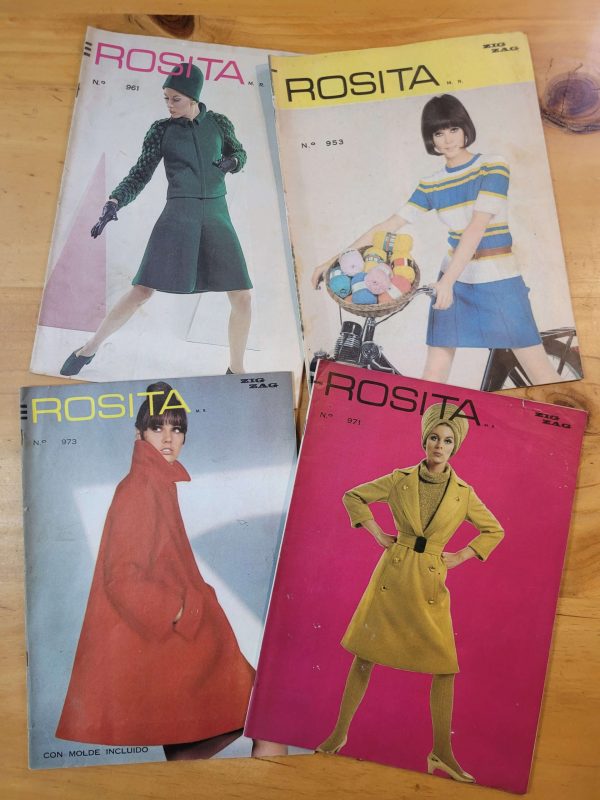 Pack n°3 ROSITA 60s (x4)