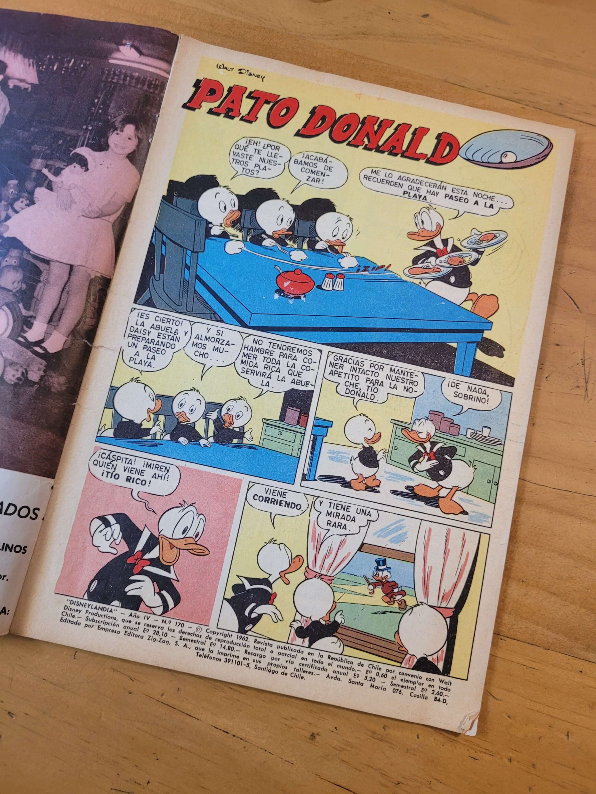 Pack DISNEYLANDIA n°2, años 60s (x9)