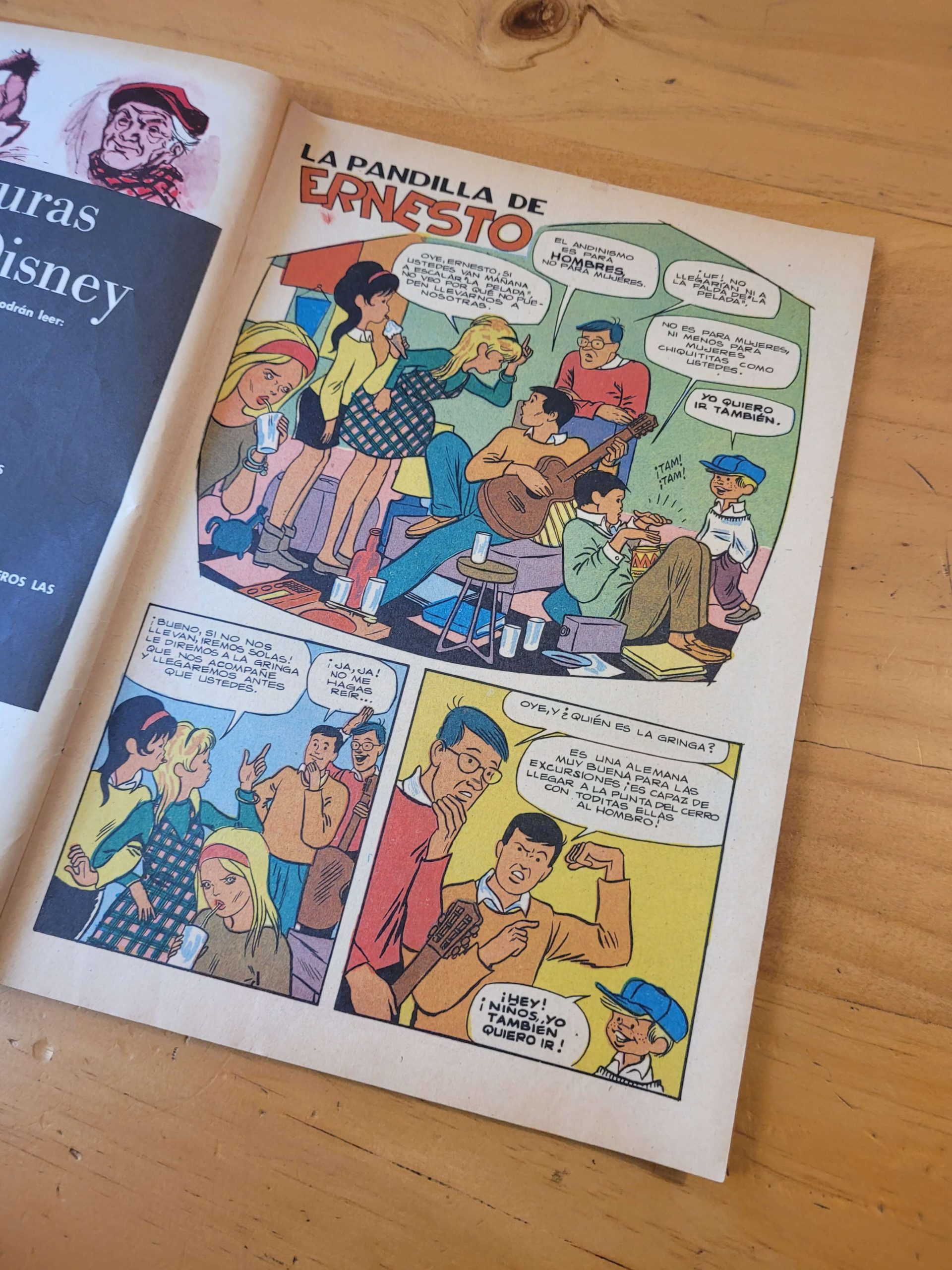 Pack FANTASIAS de Walt Disney n°6, años 60s (x4)