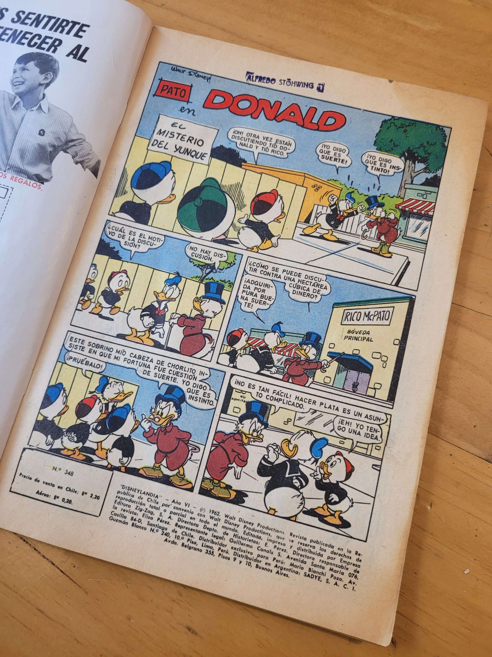 Pack DISNEYLANDIA n°3, años 60s (x9)