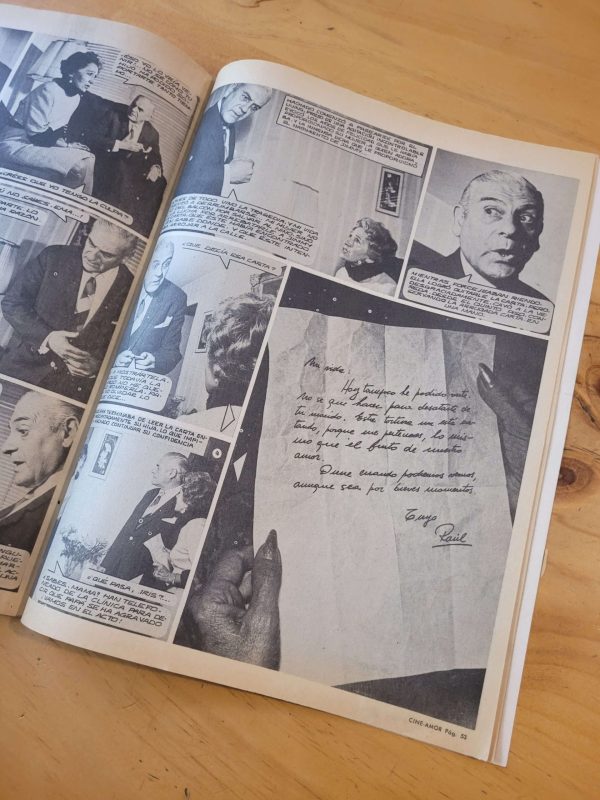 Pack n°3 revista CINE AMOR, años 60s (x4)