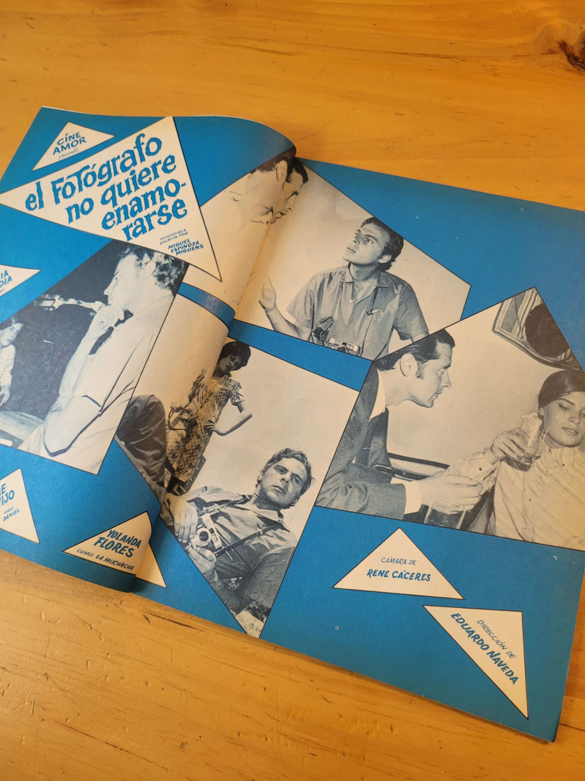 Pack n°2 revista CINE AMOR, años 60s (x4)