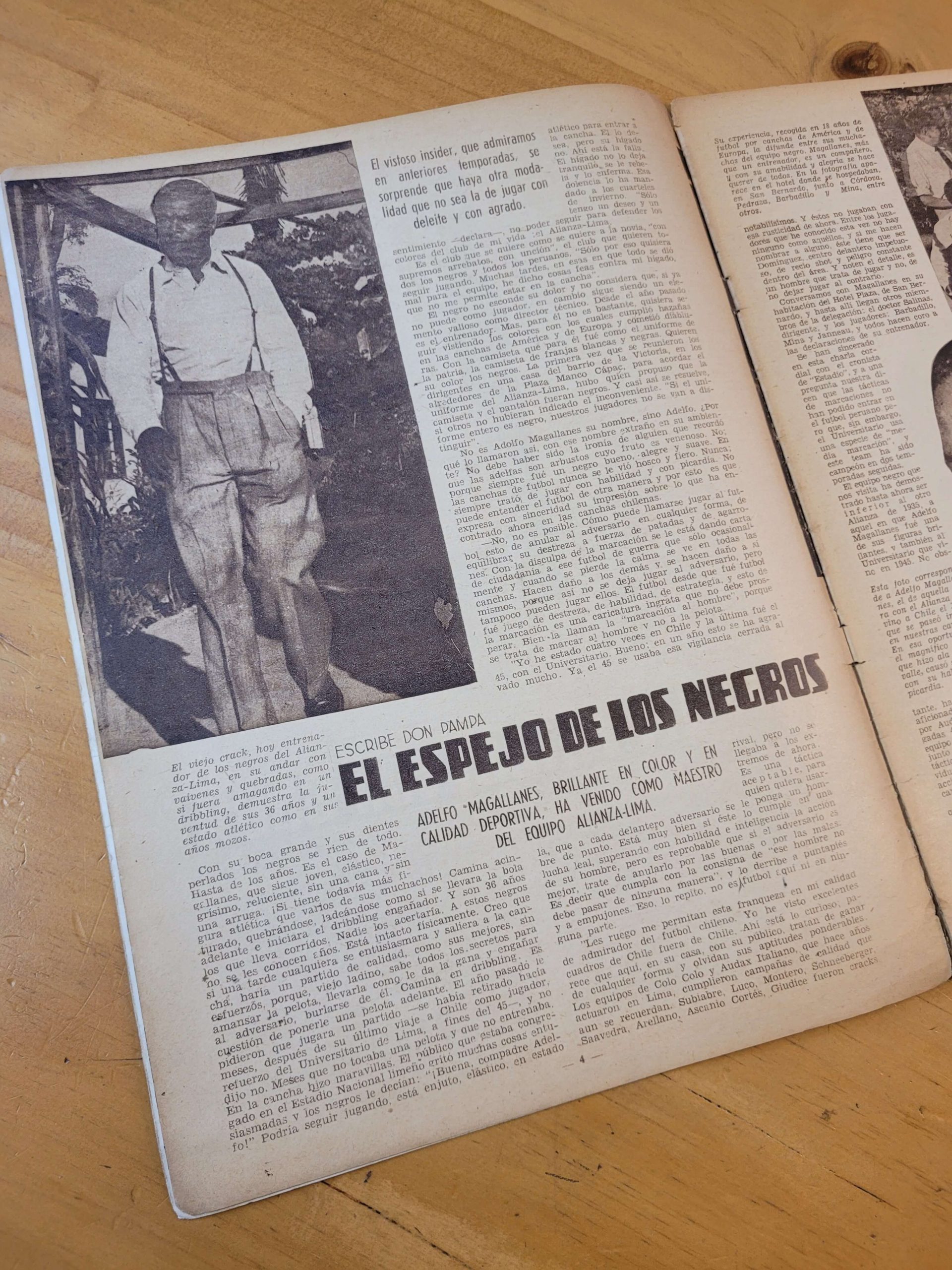 Pack revista Estadio Colo Colo, años 40s (x4) - Imagen 4