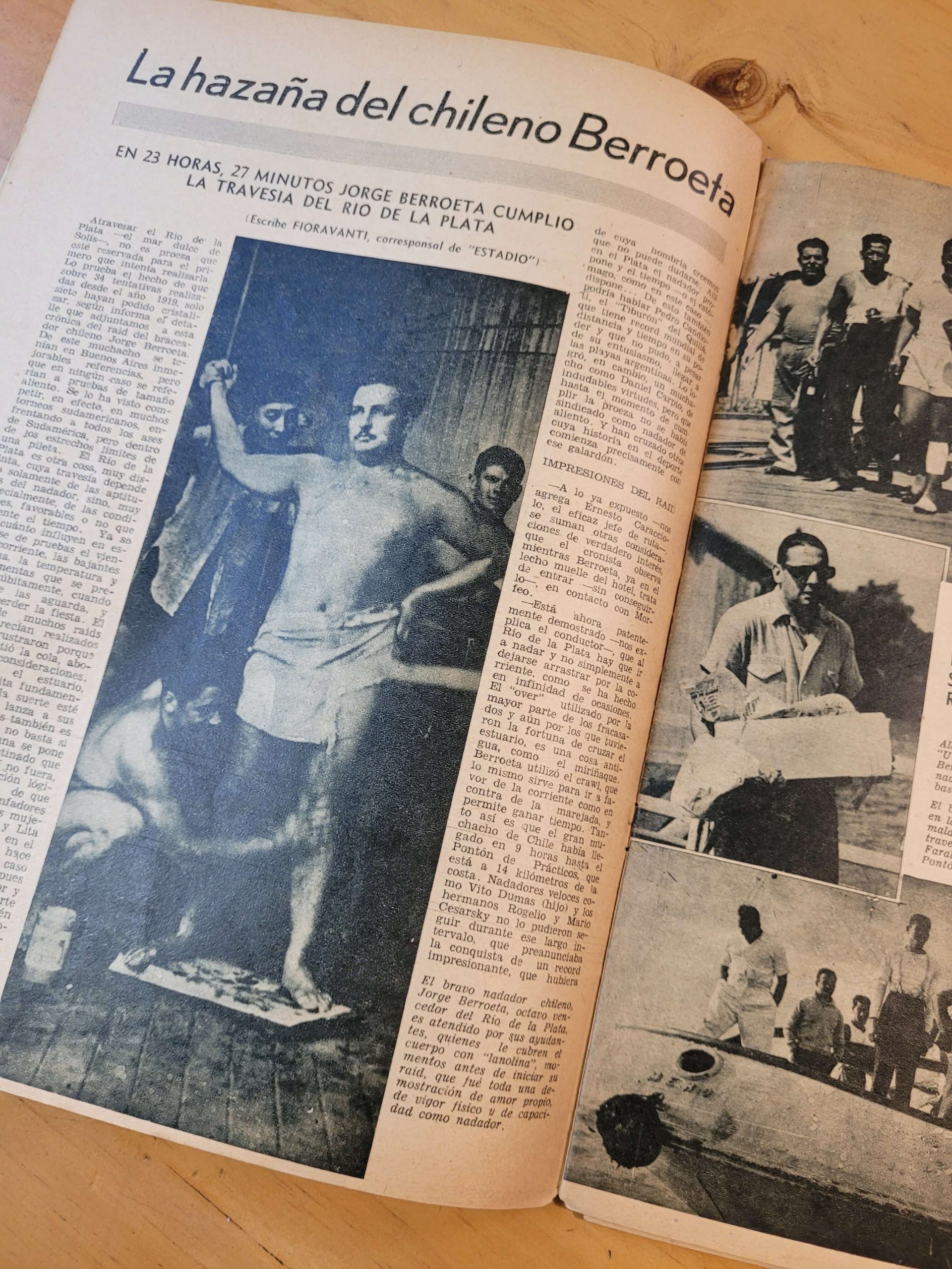 Pack revista Estadio Colo Colo años 40s (x4)