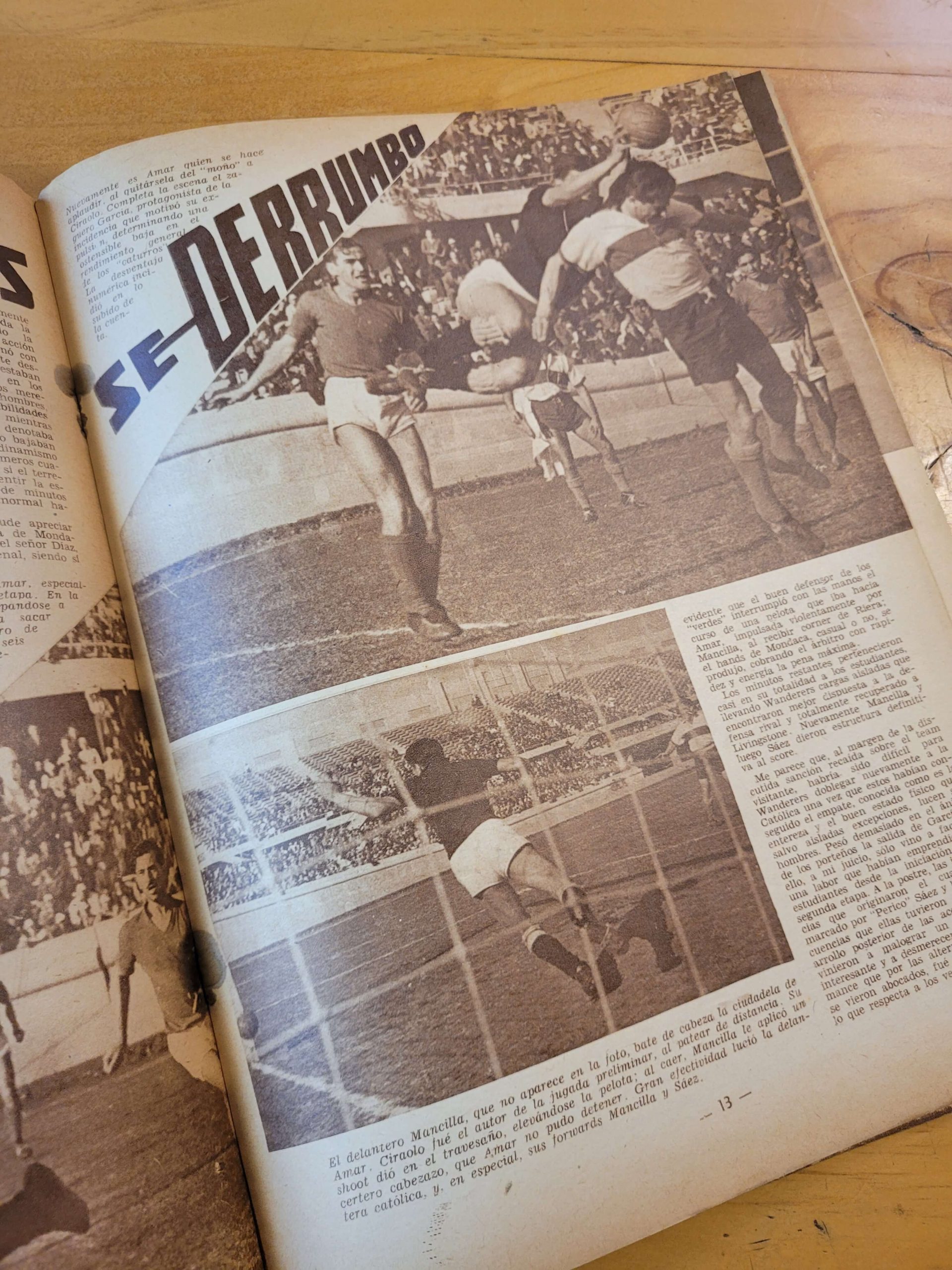 Pack revista Estadio Colo Colo años 40s (x4) - Imagen 6