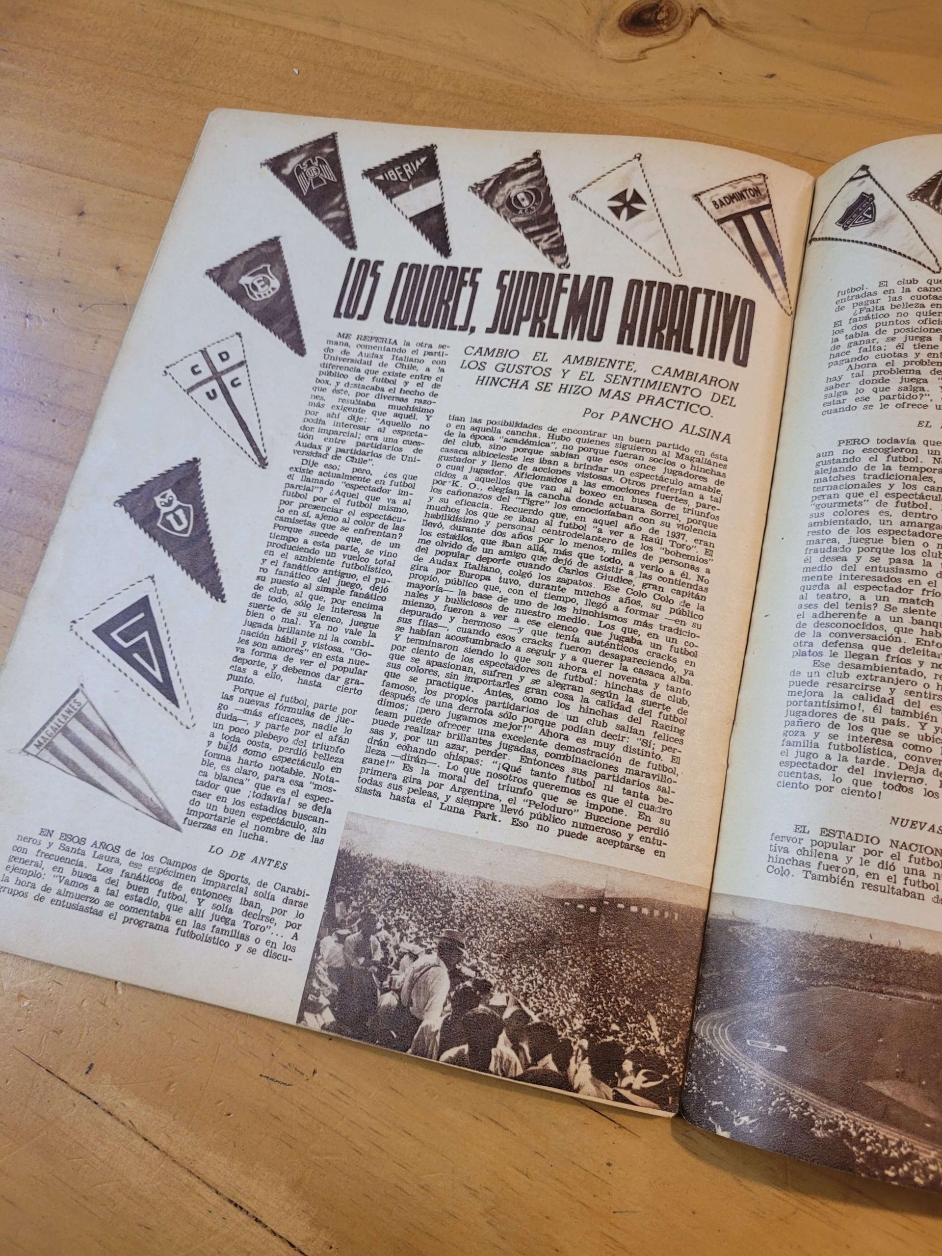 Pack revista Estadio Colo Colo años 40s (x4) - Imagen 9