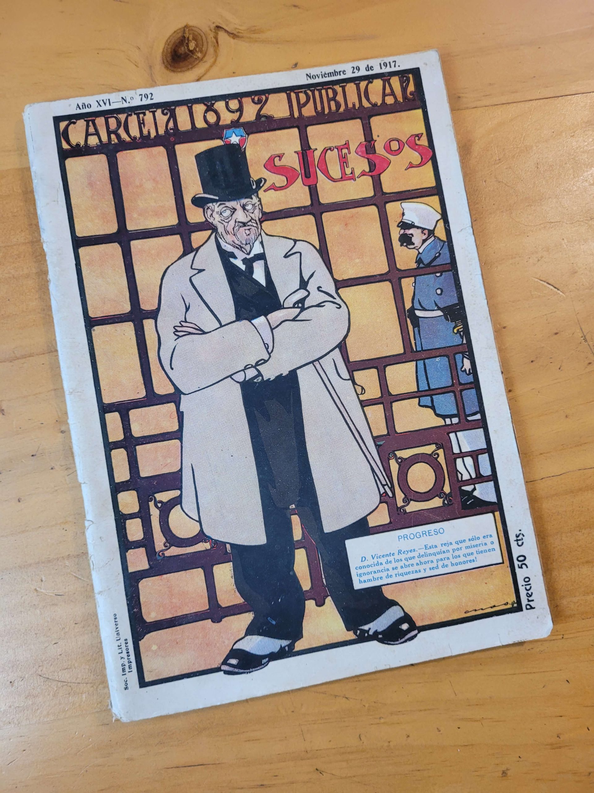 Revista SUCESOS (1917, Noviembre)