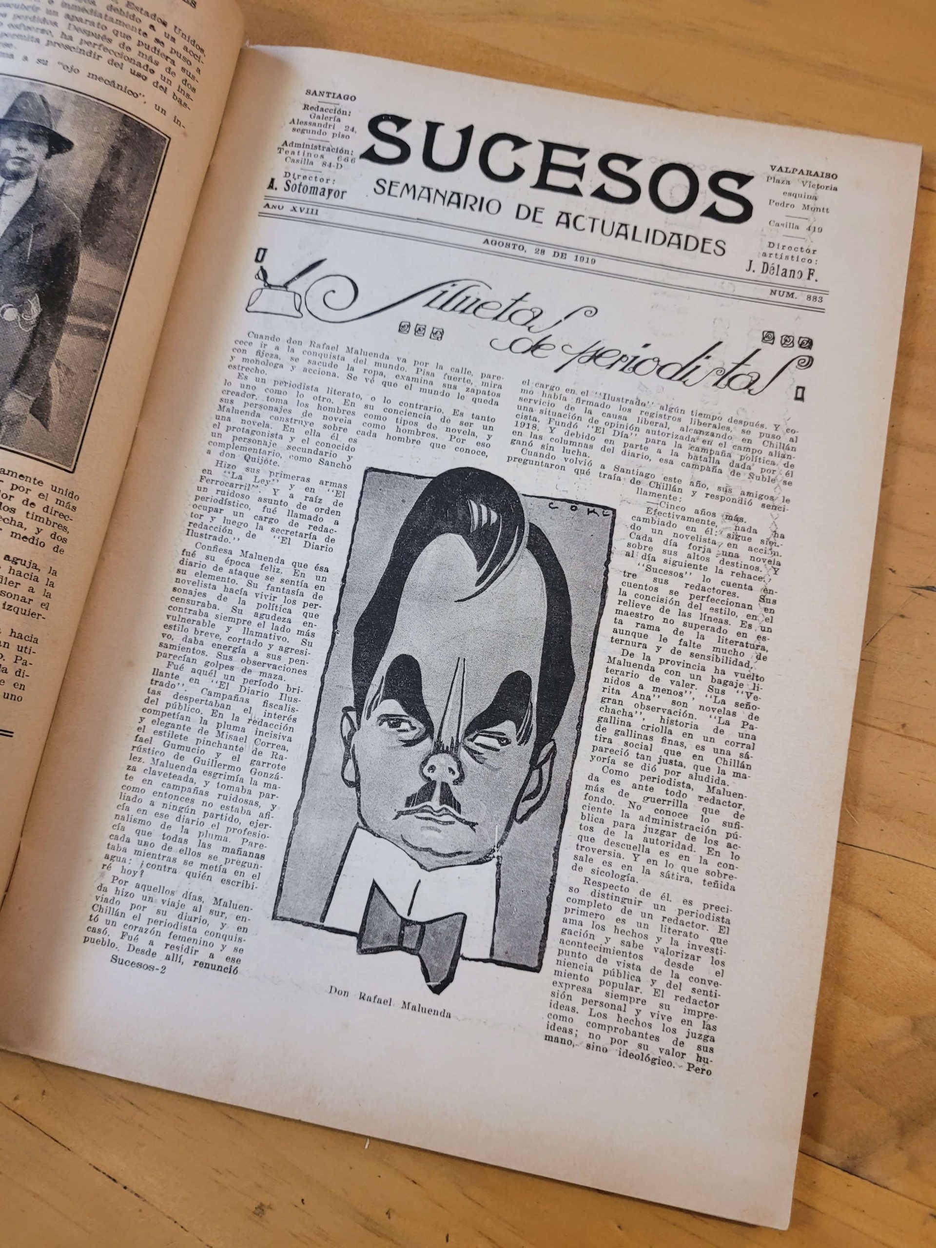 Revista SUCESOS (1919, Agosto) - Imagen 5