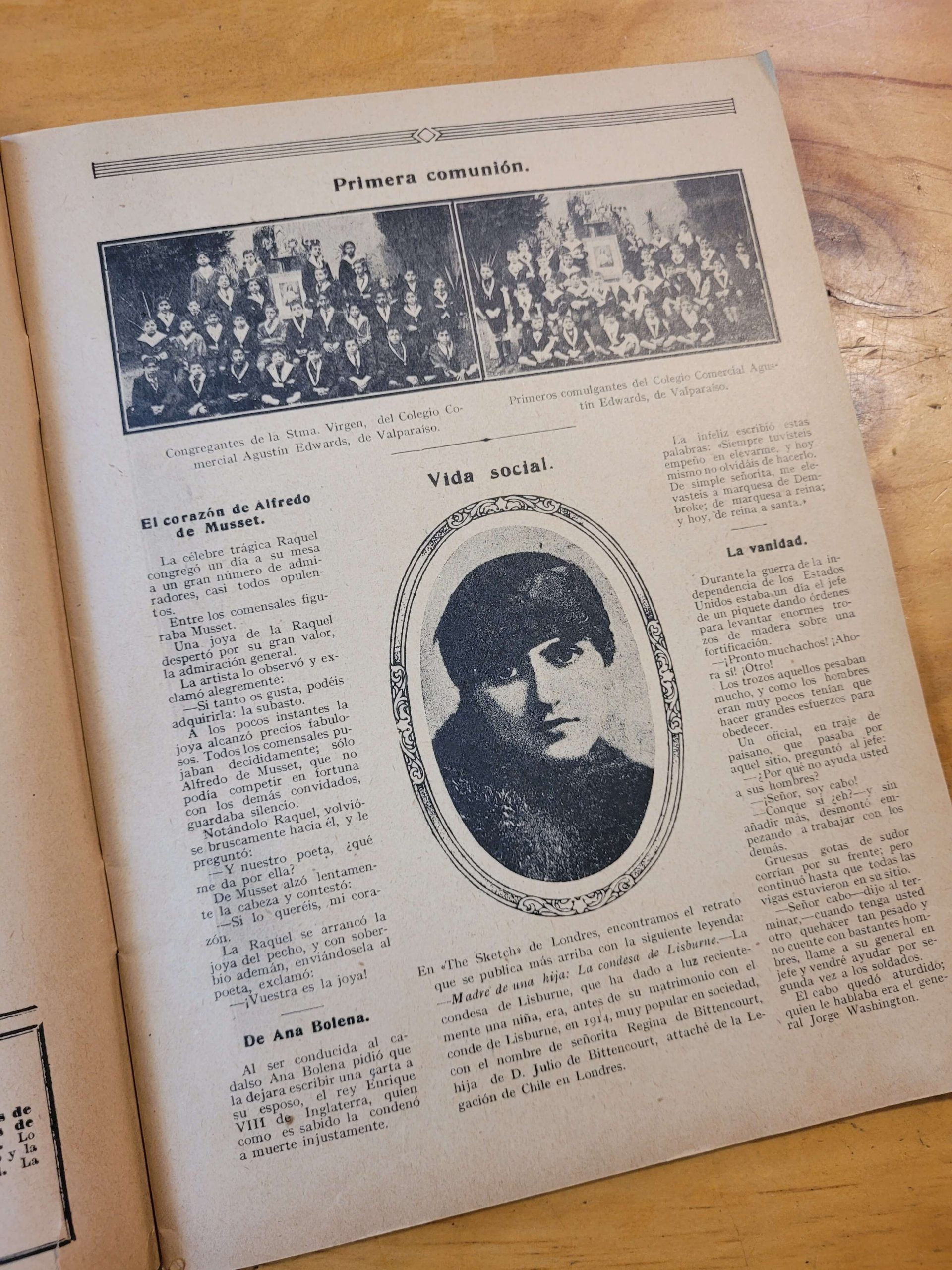 Revista SUCESOS (1916, Agosto)