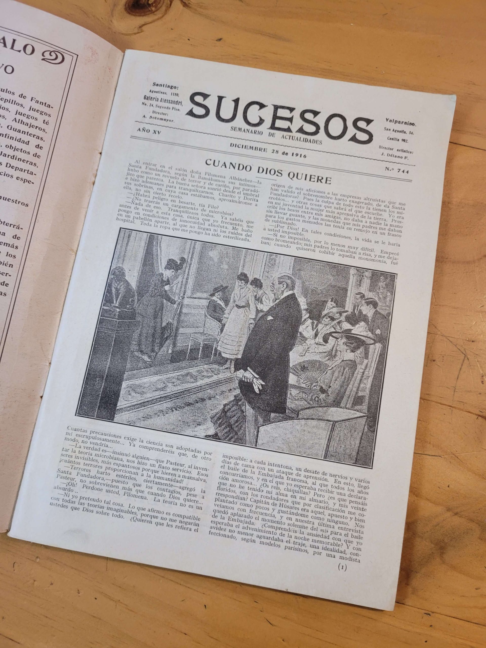Revista SUCESOS (1916, Diciembre)