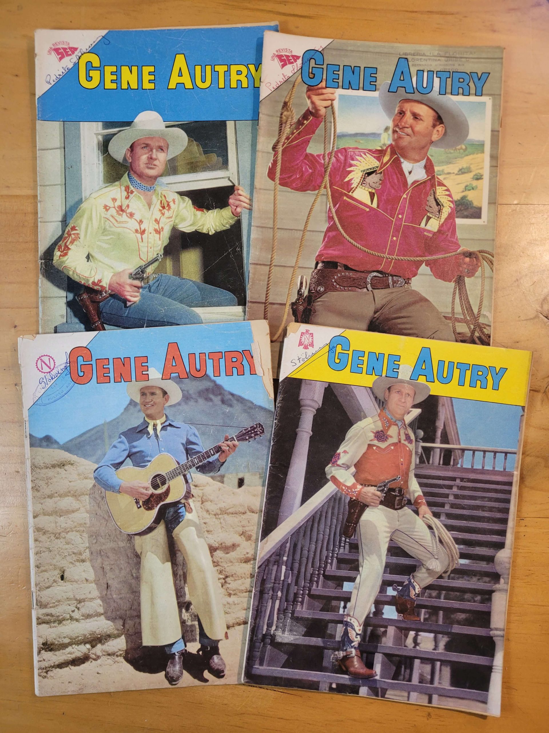 Pack GENE AUTRY 60s (x4)