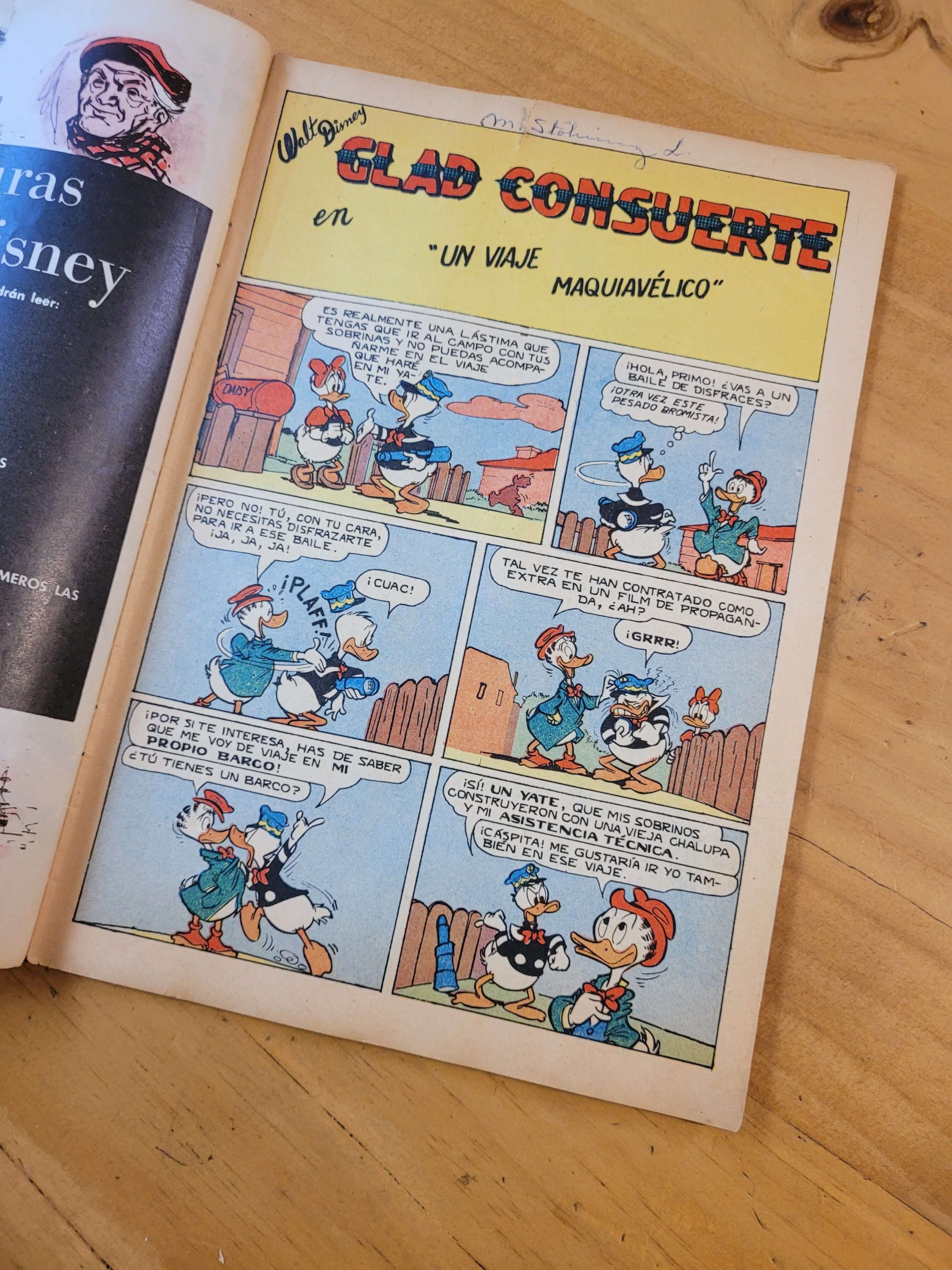 Pack FANTASIAS de Walt Disney n°4, años 60s (x4)