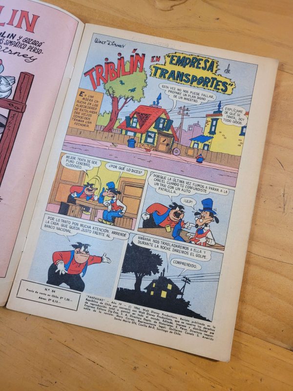 Pack FANTASIAS de Walt Disney n°3, años 60s (x4)