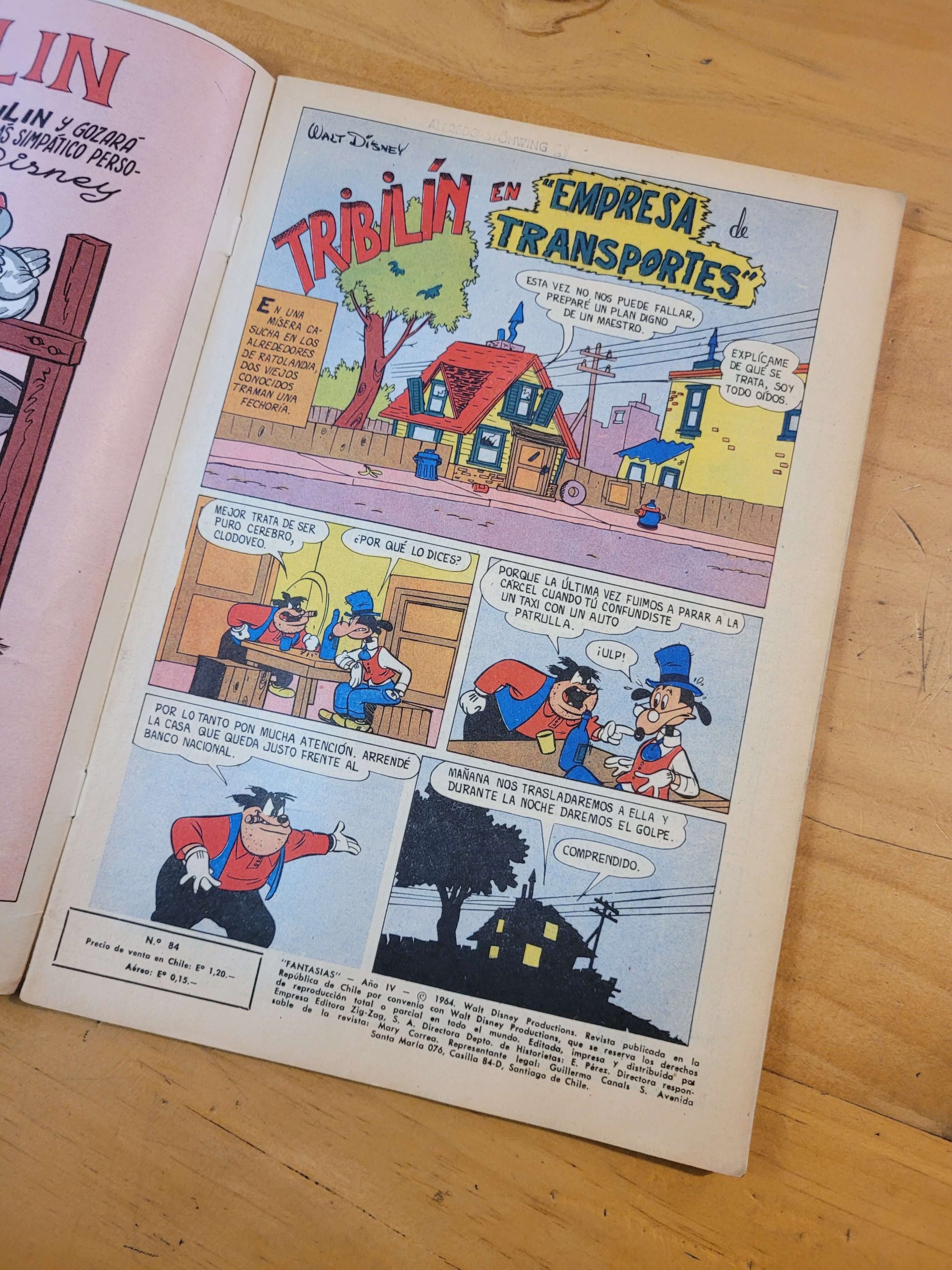 Pack FANTASIAS de Walt Disney n°3, años 60s (x4)