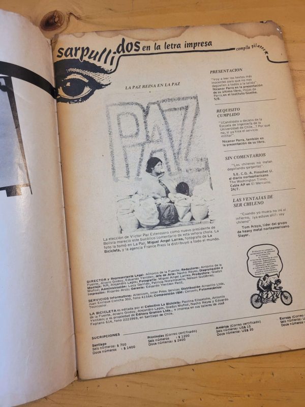 Revista LA BICICLETA n°62 (1984)