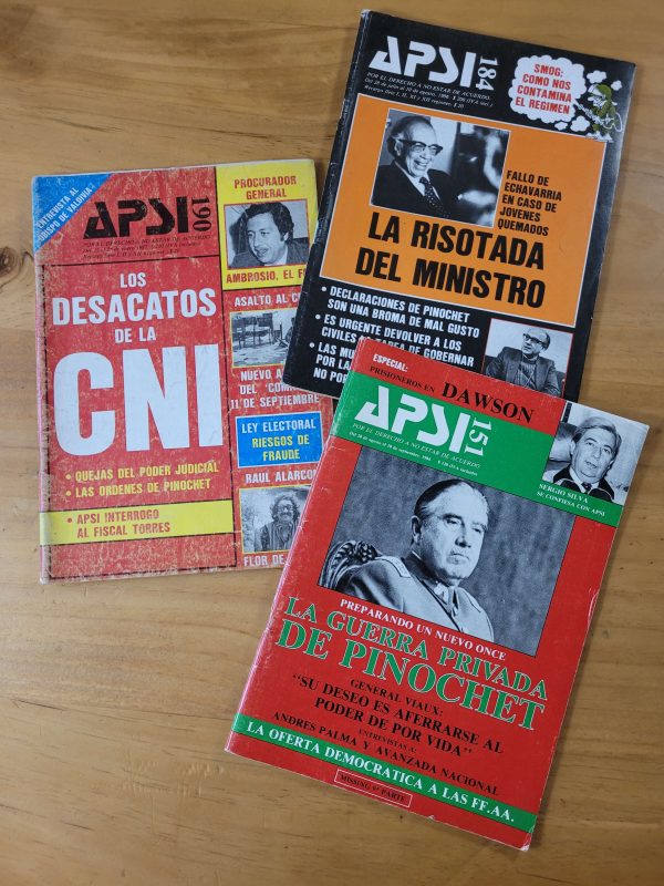Pack APSI años 80s -Portadas relevantes- (x3)
