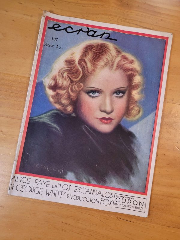 Revista ECRAN n°0187 (1934)