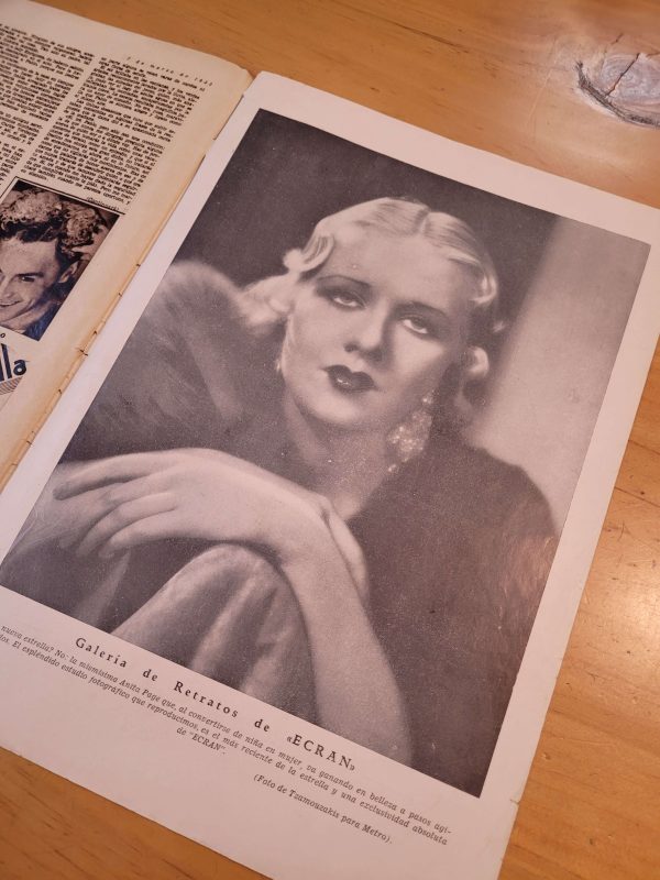 Revista ECRAN n°0111 (1933)